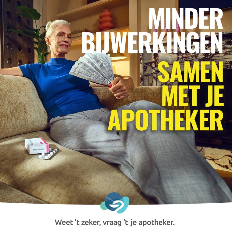 Campagnebeeld 'Samen met je apotheker'