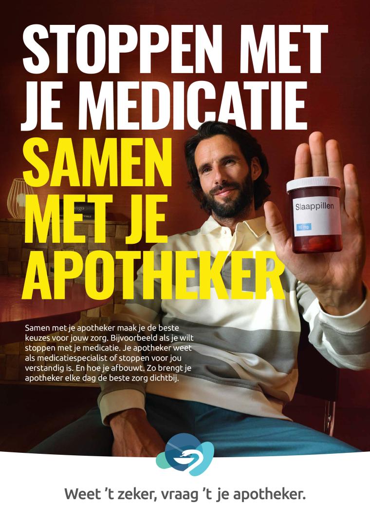 Campagneposter Samen met je apotheker