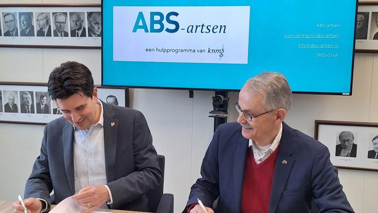 Ondertekening ondersteuning ASB artsen