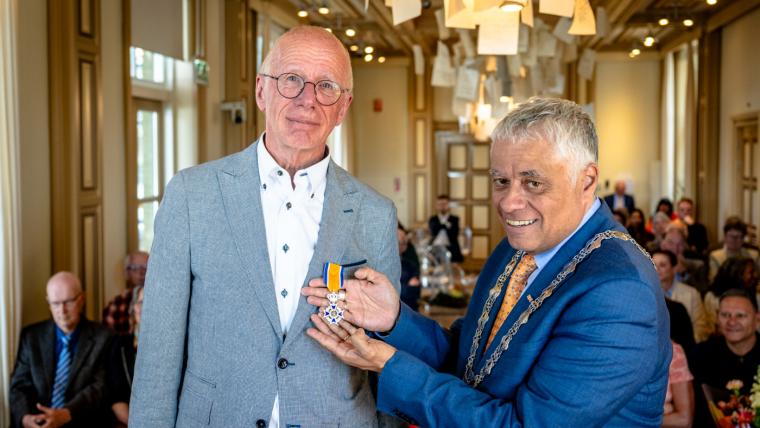 koninklijke onderscheiding Jaap Hoogeterp